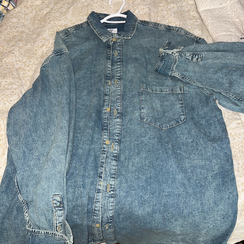Mode of One Denim Shirt XXL
